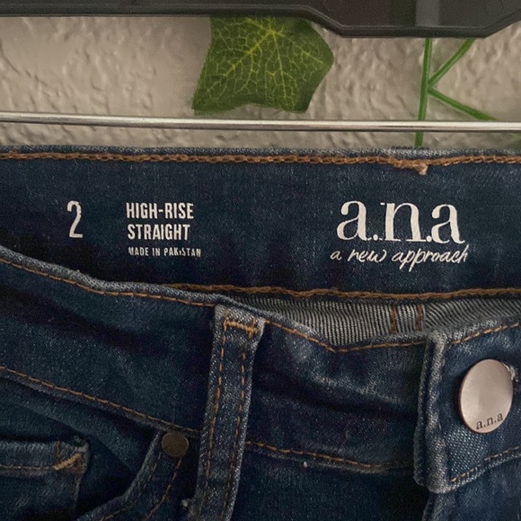 JcPenny Ana High-Rise Straight Jeans - Picture 2 of 4